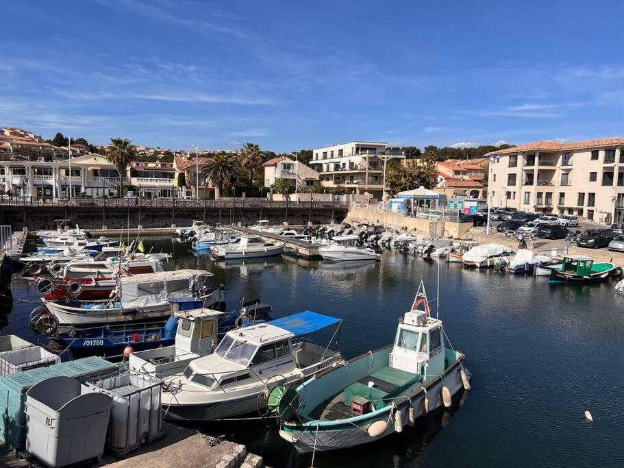 Studio Mer Et Vacances Sausset-les-Pins Eksteriør billede